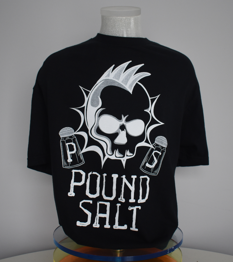 Black Pound Salt Skull Shirt